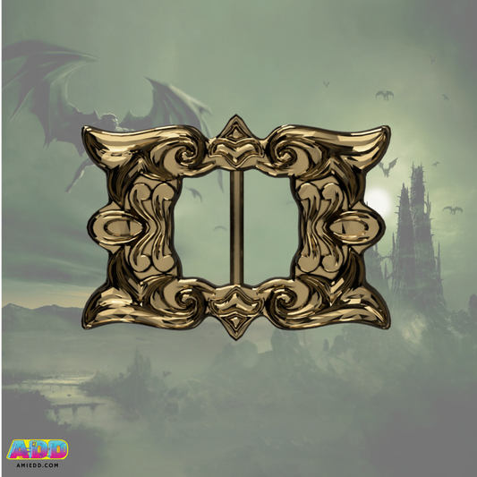 3D Model - Anna Corset Buckle - Van Helsing Inspired
